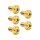 Titanium Rotor Bolt Kit For Rear Brake Discs, Thread: 3/8"-16 x 1" Gold