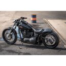 Rear Steel Fender for Twin Cam Softail (Narrow Frame) 200/18" Tire, With Taillight and Atto Integral Turn Signals Raw