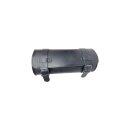 Leather Tool Roll 4,8 Liter, Width: 340 mm, Diameter: 160 mm Black