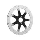 Seven Sins Wave Design Floating Brake Disc Black Inner...