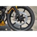 Seven Sins Wave Design Floating Brake Disc Black Inner Carrier 13" Front