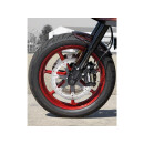 Seven Sins Wave Design Floating Brake Disc Black Inner Carrier 13" Front
