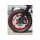 Seven Sins Wave Design Floating Brake Disc Black Inner Carrier 13" Front