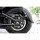 Medium Pro Side Mount License Plate Bracket Black