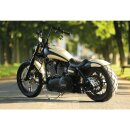 Rear Steel Fender for Twin Cam Dyna 260/18" Tire, No Lighting Raw