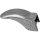 Rear Steel Fender for Twin Cam Dyna 260/18" Tire, With Taillight and Turn Signals Raw