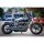 Rear Steel Fender for Twin Cam Dyna 260/18" Tire, With Taillight and Turn Signals Raw