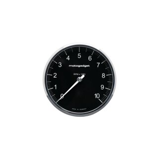 motoscope chronoclassic 2.0 Instrument Scale: 10.000 rpm; Aluminium Polished Bezel 80 mm