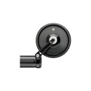 mo.view classic 60 Bar End Mirror Black Anodized