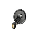 mo.view classic 60 Bar End Mirror Black Anodized