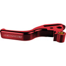 Performance 3-Finger Brake-and Clutch Lever Set Red Anodized Cable Clutch