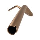 Performance Clubstyle Moto Mid Bar Aluminium Handlebar 3-Hole Bronze 1" Throttle By Wire