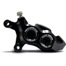 Race Series Monoblock Brake Caliper Black Anodized Billet...