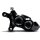 Race Series Monoblock Brake Caliper Black Anodized Billet Bore Caps Black Anodized Front Left