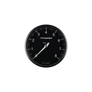 motoscope chronoclassic 2.0 Instrument Scale: 8.000 rpm; Black Anodized Bezel 80 mm