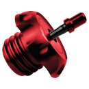 Performance Vented Gas Cap Red Anodized