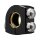 mo.switch Push-Button Clamp for 1" or 7/8" Handlebars 3 VA Button Gloss Black Anodized