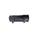 Leather Tool Roll 3 Liter, Width: 260 mm, Diameter: 100 mm Black