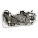 45 Finned Cam Cover Belt Buckle