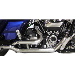 30" True Dual Fishtails Chr FLH/T17-Up