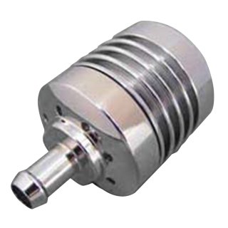 Vented Breather Canister 1/8" Chrome