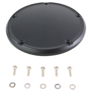 Domed Derby Cover Matt Black ST18-Up