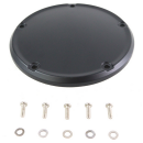 Domed Derby Cover Matt Black ST18-Up