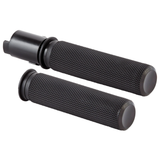 Knurled Grips Black Helix