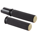Knurled Grips Brass Helix