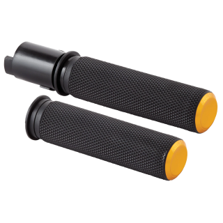 Knurled Grips Gold Helix