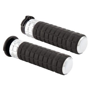 SpeedLiner Grips Chrome Helix