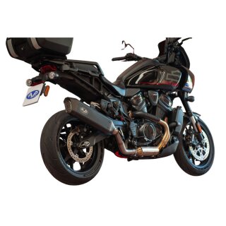 V Performance Tourance Auspuff Schalldämpfer schwarz für Harley Pan America 2025