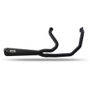 Malparidos 2-1 Edelstahl Auspuffanlage schwarz M8 Softail 18-24 Euro 4/5