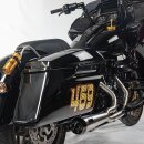 Malparidos Edelstahl 2-1 Auspuffanlage für Harley Touring 17-24 Euro 4/5