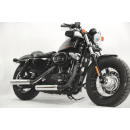 V Performance 80mm Double Ring Auspuff Dämpfer für Harley Sportster 04-13