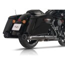 V Performance 114mm Double Ring Auspuff Dämpfer schwarz für Harley Touring 21-24