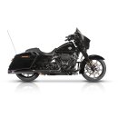 V Performance 114mm Double Ring Auspuff Dämpfer schwarz für Harley Touring 21-24
