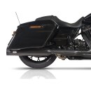 V Performance 114mm Double Ring Auspuff Dämpfer schwarz für Harley Touring 21-24