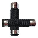 Avon Grips, K25 grips e-throttle. Black chrome