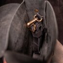 Trip Machine Moto Sling Bag Leder Tasche schwarz