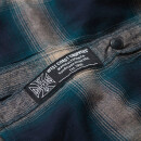 WCC Outlaw Flannel shirt blue/beige M
