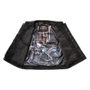 WCC x 13 1/2 Dominator schwarze Segeltuch Weste 3XL