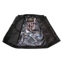 WCC x 13 1/2 Dominator schwarze Segeltuch Weste 2XL