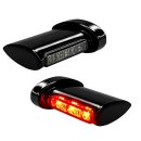 HeinzBikes Aero Winglets 3-1 Rücklicht Blinker Set schwarz