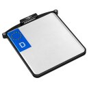 HeinzBikes All-in-1 Nano Motorrad Kennzeichenhalter schwarz DE 180X200mm