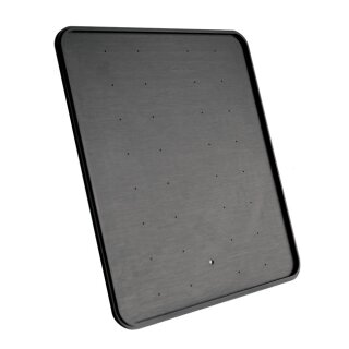 HeinzBikes Kennzeichenhalter Nummernschildrahmen DE 180x200 schwarz