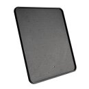 HeinzBikes Kennzeichenhalter Nummernschildrahmen DE 180x200 schwarz