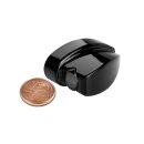 HeinzBikes Nano Winglets 3-1 Rücklicht/Blinker Set Schwarz für Harley ab 93