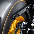 HeinzBikes Nano Winglets 3-1 Rücklicht/Blinker Set Schwarz für Harley ab 93
