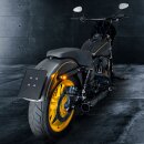 HeinzBikes Nano Winglets 3-1 Rücklicht/Blinker Set Schwarz für Harley ab 93